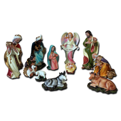 11 Piece Belen Set - - tallest piece