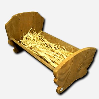 Baby Jesus Crib - 11 x 7 x