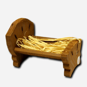 Baby Jesus Crib - 10 x 10 x 14 cm