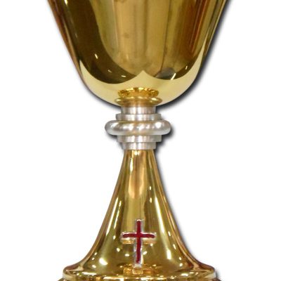 Chalice with Paten - Two Tone Medium