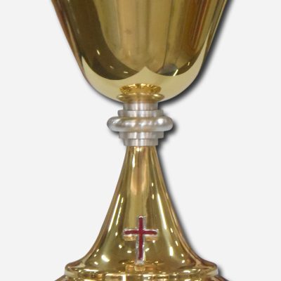 Chalice with Paten - Two Tone Small -