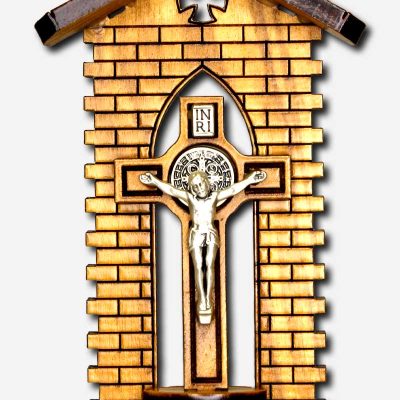 Crucifix with Saint Benedict -