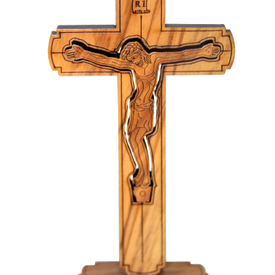 CRUCIFIX WITH STAND -