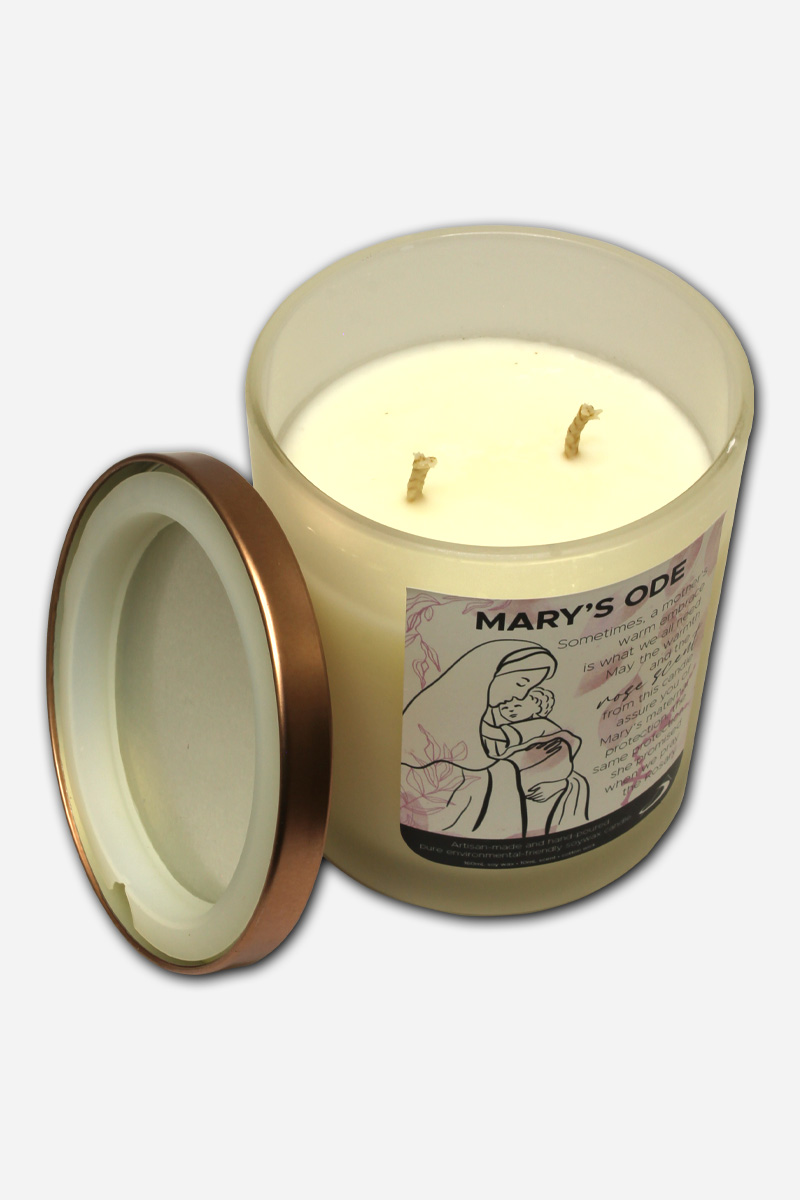 Scented Candle - Marys Ode - Rose Scent