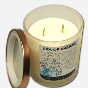 Scented Candle - Sea of Galilee - Sea Breeze Scent