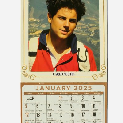 Christian Family Calendar 2025 - Carlo Acutis