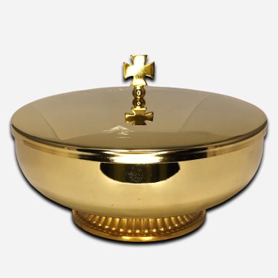 Ciborium with base - Made in Italy - 14 x 14 x