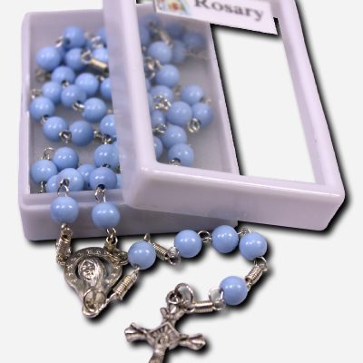 Colored Rosary Baby Blue