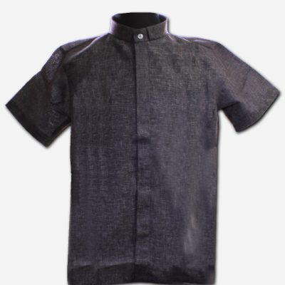 DARK GREY CLERICAL SHIRT - MEDIUM