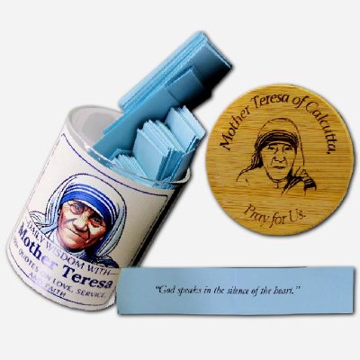 SCRIPTURES JAR - DAILY WISDOM WITH MOTHER TERESA