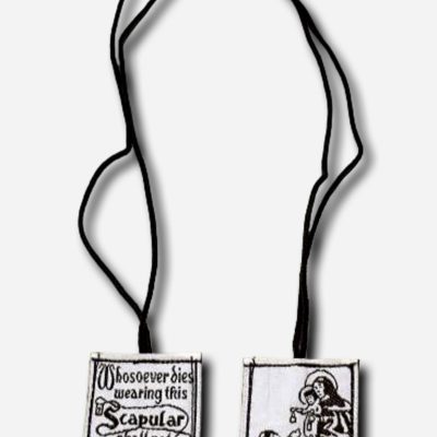 Devotional Scapular Embroidered Fabric - Large