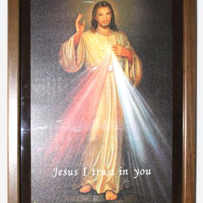 Divine Mercy Frame - 25 x 1 x
