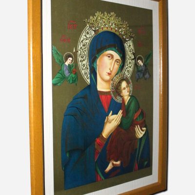 Our Mother of Perpetual Help Frame with Glass - 25 x 1 x