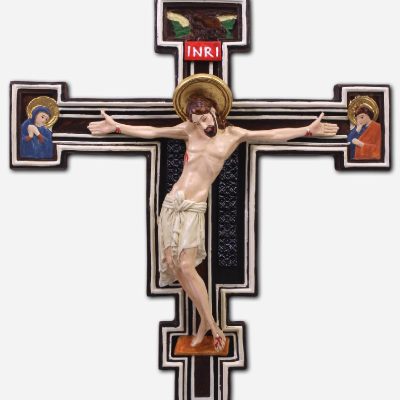 FLORENTINE CROSS - WALL MOUNTED - 9 X