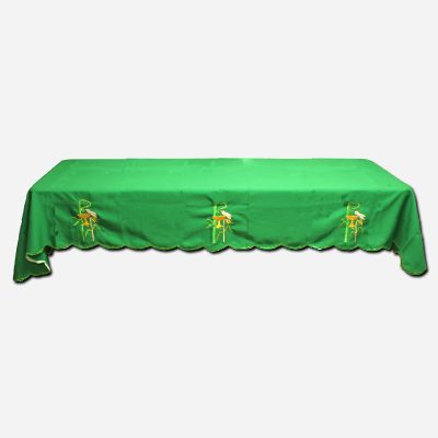 Green Altar Cloth  54 x - PX with Dove Design