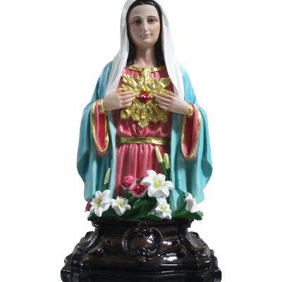 IMMACULATE HEART OF MARY HALF BUST -