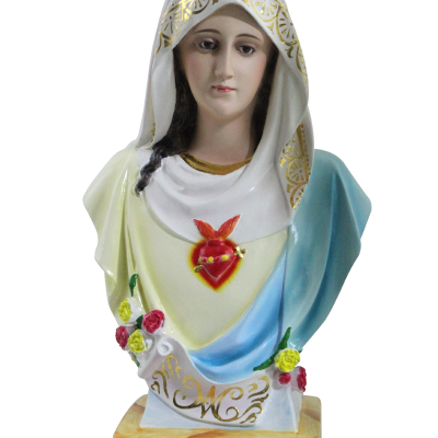 Immaculate Heart Of Mary - Half Bust
