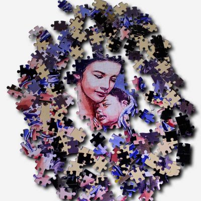 240 PCS MADONNA AND CHILD JIGSAW PUZZLE
