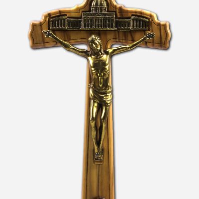 Jubilee Standing Crucifix - 11 x 5 x - Made in Italy