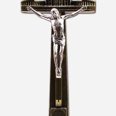 Jubilee Standing Crucifix - 4 x 2 x 8. - Made in Italy