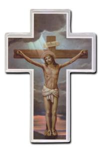 Laminated Cross Prayer - Small