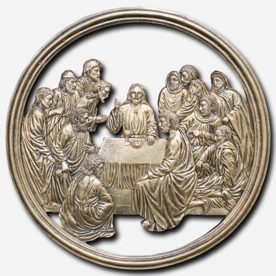 Round Last Supper - Wall Mounted - 40 x 2 x