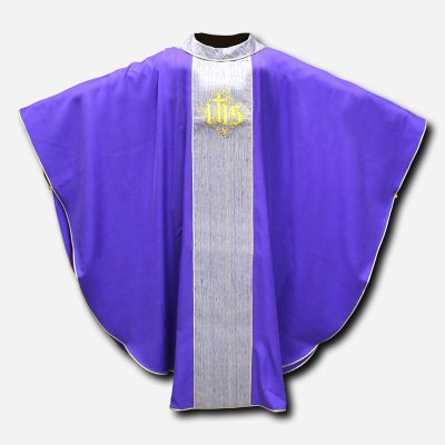CHASUBLE PURPLE ITALIAN RINNA - MEDIUM