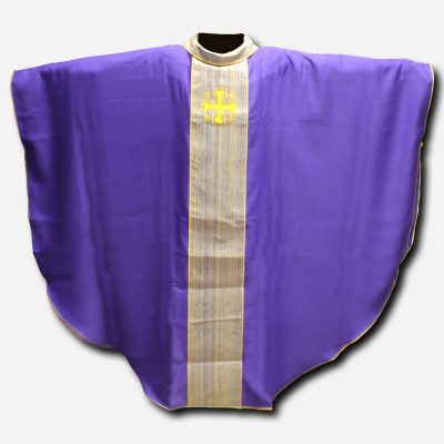 CHASUBLE PURPLE ITALIAN RINNA - LARGE