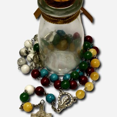 THE MISSIONARY ROSARY WITH BOTTLE - BEADS
