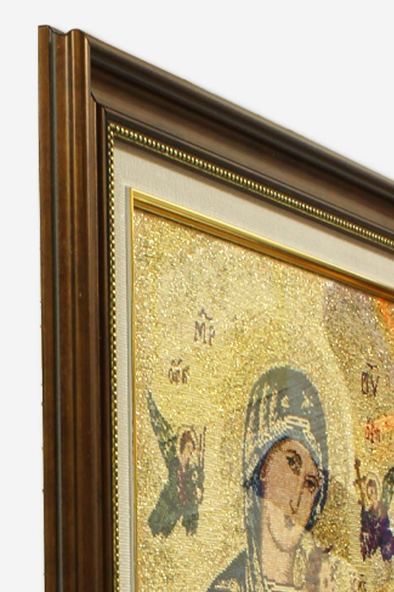 OUR MOTHER OF PERPETUAL HELP FRAME WITH GLASS - CANVASS - 15 X 1 X - Image 4