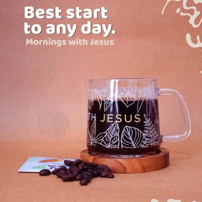 Mornings with Jesus Mug