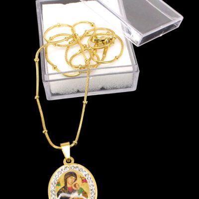 Mother of Perpetual Help Necklace 17 x