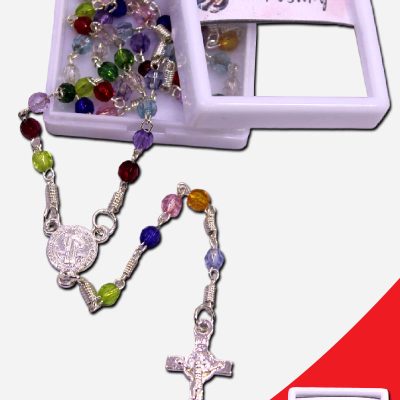Multicolor Mother's Rosary Beads