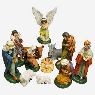 12 Piece Belen Set - - tallest pieces