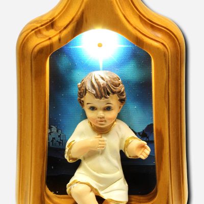 Baby Jesus with Light and Music - Italy - 7 x 5 x