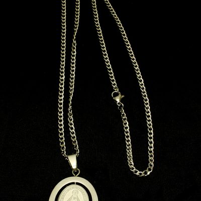 Necklace with Our Lady of Miraculous Medal