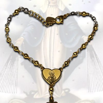Our Lady of Miraculous Bracelet - Gold