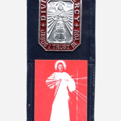 Divine Mercy Pocket Prayer - Aluminum Dark Blue