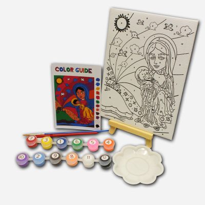 Paint by Numbers - Mother and Child