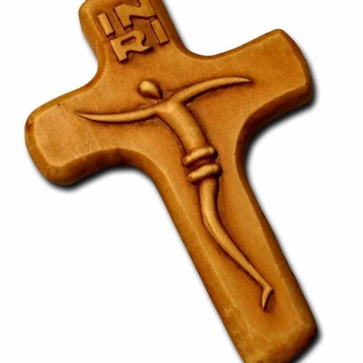 Palm Cross - Brown 3x