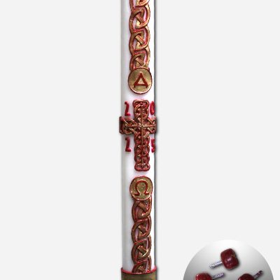 Paschal Candle 2025 - 2.5 x 2.5 x