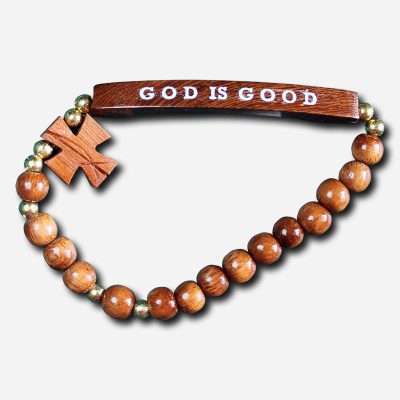 God is Good with Cross - Stretchable