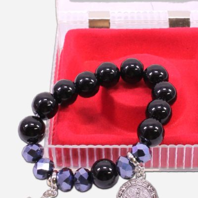 Rosary Bracelet Black