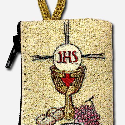 Rosary Pouch - JHS Small Made in Italy