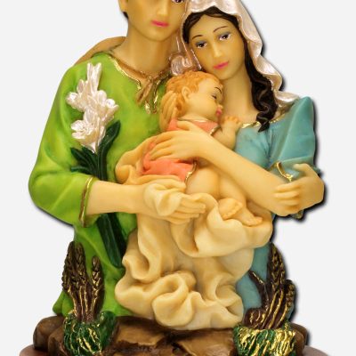 Holy Family Half Bust - Filipino -13 x 11 x