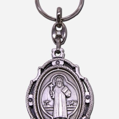 SAINT BENEDICT MEDAL KEYCHAIN - 4 x