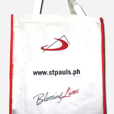 ST PAULS ECO BAG WHITE 14 x 3 x