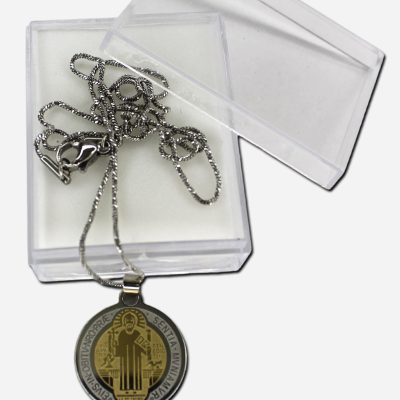 Saint Benedict Necklace - Two Tone