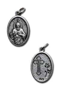 Saint Jude Thaddeus Medal Oval