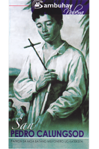 San Pedro Calungsod